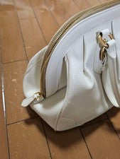 PRADA Leather White Handbag #QY272G