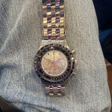 Hard to Find Item Color Flight Timer Chronograph Shell Dial #PF5DLV