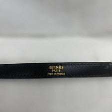HERMES Kelly Shoulder Strap, Noir (Black), 82cm #QYEM6B