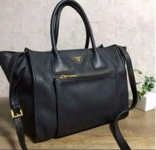 PRADA handbag, shoulder bag, black (NERO) #QYB6QM