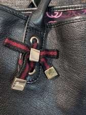 GUCCI Black Leather Princy Handbag #QY8DPI