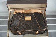 LOUIS VUITTON Galliera PM Monogram Canvas Brown Shoulder Handbag withBox U #QY5DPM