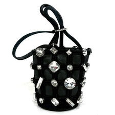 ALEXANDER WANG handbag ROXY rhinestone bejeweled #QYAB5O