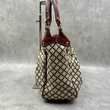 GUCCI Sukey Diamante Handbag Tote Bag Brown #QY0PC5