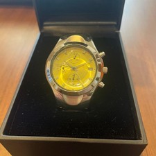 Yellow Chronograph Watch Y998 LE 456 #QY4QIO