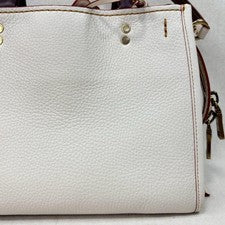 Coach Rogue 25 Handbag Tote 54536 White #QYHTFO