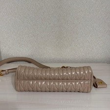 miu miu shoulder bag beige pink