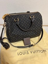 LOUIS VUITTON Monogram Mini Lin Speedy #QYDRFE