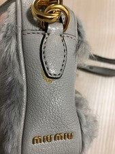 [Good condition] miumiu fur bag
