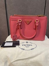 PRADA Pink Handbag, Saffiano Leather #QY42TU