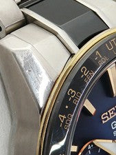 SEIKO Astron 5X Series 2018 Model SBXC007 5X53-0AA0 Men's Solar Radio-Co #QYF7YQ