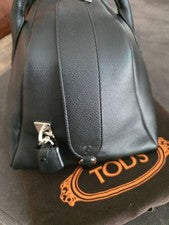TOD'S Leather Handbag, Black #QYL8JT