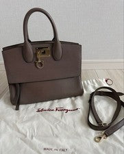 FERRAGAMO Studio Bag Brown #QYJQK8