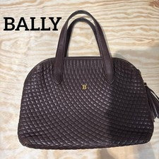 BALLY quilted leather handbag with tassel #QYJBXU