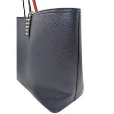 CHRISTIAN LOUBOUTIN tote bag, navy x red studs #QYHSG6
