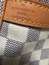 LOUIS VUITTON Damier Canvas Handbag White Women #QY6UYR