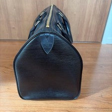 LOUIS VUITTON Epi Speedy 30 Black #QY3FT5