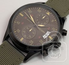 Model: Aviator's wildness and stylishness coexist / Chronograph, slide c #PFECZH