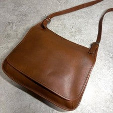Coach Patricia 9134 Leather Shoulder Bag, Brown, Old Coach #QY1Q59