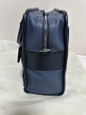 LOEWE Cruz 2-Way Handbag/Shoulder Bag Blue Leather #QY8DZL