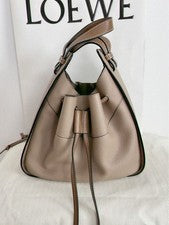 LOEWE Hammocks Small Drawstring Sand Mink Women #QYCGXV
