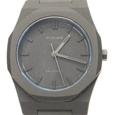 D1 MILANO Polycarbonate PCBJ10 Quartz Watch, Black, with Box. #QY3FM7