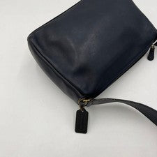 Coach Old Coach Shoulder Bag, Glovetanned Leather, Navy #QY4Y1X