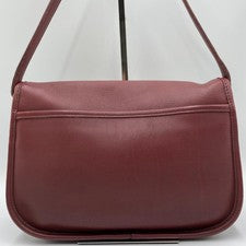 COACH Shoulder Bag, Leather, Red, Old Coach Women #QYBT1I