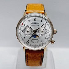 Zeppelin Men's Watch 7039-7 Chronograph Silver #QY5SEM