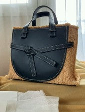 Loewe Gate Top Handle Basket Bag #QYEME9