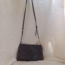 miumiu miumiu nappa leather shoulder bag dark gray