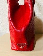 PRADA Prada bag, leather, red #QYEM54