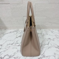PRADA Saffiano 2-way bag with cameo design #QY26P3