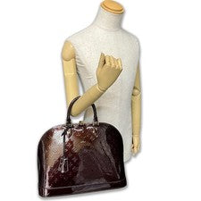 Louis Vuitton M91611 Vernis Alma PM Handbag MBZ817 #QY0G32