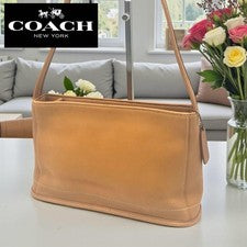 COACH Old Coach Shoulder Bag Leather One-Shoulder #QY6FT5