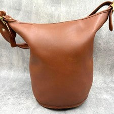 OLD COACH shoulder bag XL USA Brown 9085 #QYEL5U