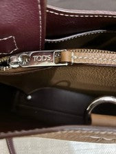 TOD'S Leather Bag Mini Brown Women #QYKE8M