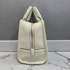 Loewe Amazona 23 Leather 2-Way Handbag, Ivory #QY4XLX