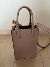 VALENTINO Pink Beige Square 3-Way H17 W11.5 Isetan Shinjuku #QYDYNT