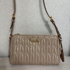 miu miu shoulder bag beige pink
