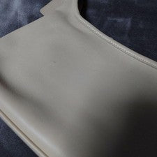 COACH Leather One-Shoulder Bag, Ivory, Genuine Leather, Beige #QYIG4M