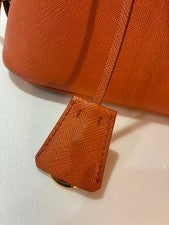 PRADA Saffiano Handbag Orange #QY7R9B