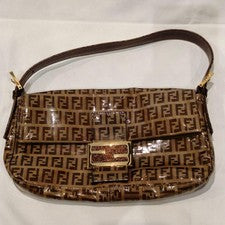 FENDI Zucca pattern handbag Mamma Bucket #QY5U2D