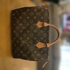 Louis Vuitton Monogram Speedy 30 Handbag #QY56HJ