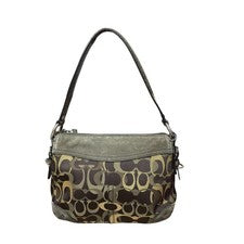 COACH Hobo One-Shoulder Bag Signature Y2K 7035 #QY00AL