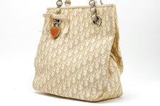 Christian Dior Trotter Tote Bag, Beige #QYFPH6