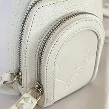 Christian Louboutin Mini Bag, Loubi Bag, White #QY8CZU