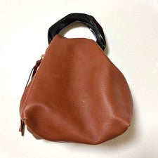 JIL SANDER Crushed Handle Handbag #QY7AXL
