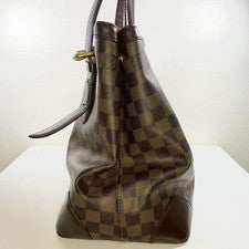 LOUIS VUITTON Damier Hampstead Tote Bag N51205 brand #QYCORU