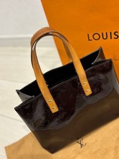 Louis Vuitton Vernis Lead PM Dark Purple Handbag #QYC97B